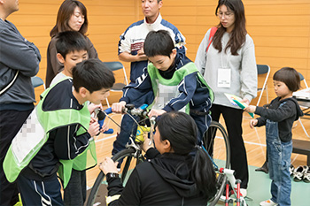 自転車の写真