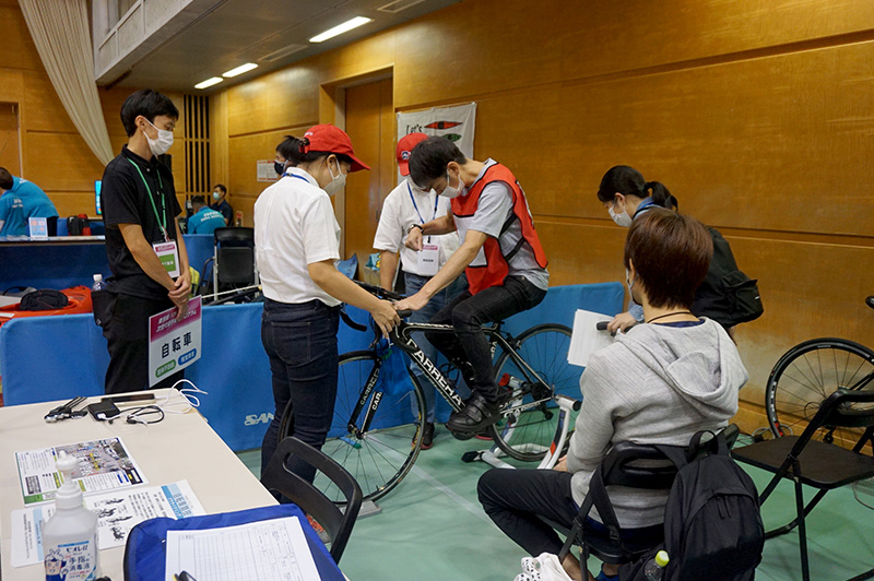 自転車の写真