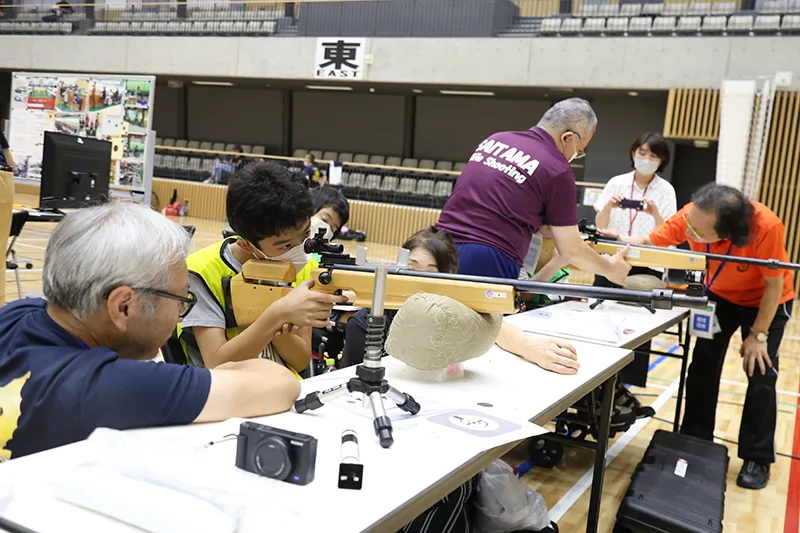 射撃の写真