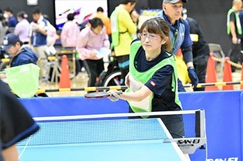 卓球（東京身体障害者卓球連盟）の写真